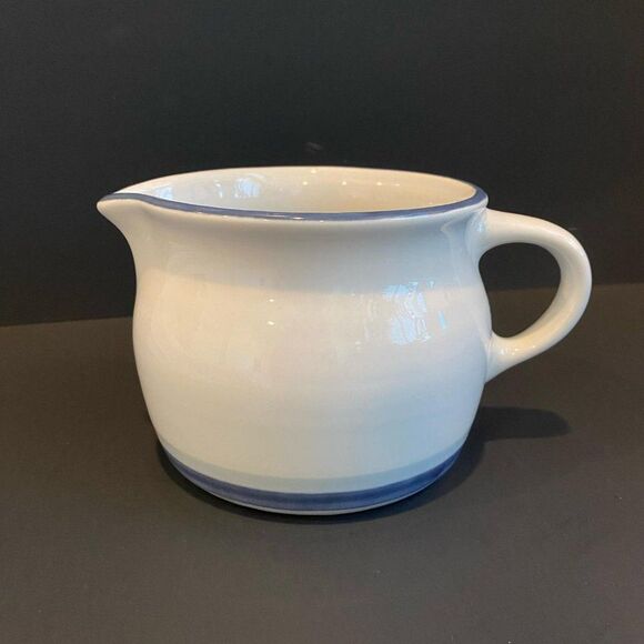 Pfaltzgraff Vintage 1990's Northwinds Discontinued Pattern Gravy Boat w/ Handle - Picture 1 of 6